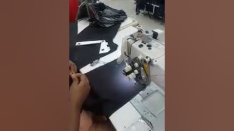 Back pocket attach with Hand pattern. Capacity 60 pcs. NO need pocket position mark