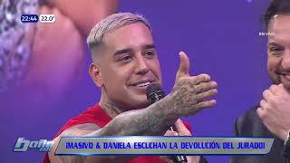 Calderini roasted Masivo during the cumbia #Baila2026 #TelefuturoPy