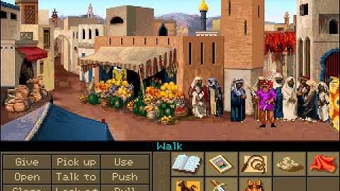 Indiana Jones (4) - And the Fate of Atlantis - Walkthrough Part 4 (EngDUB)