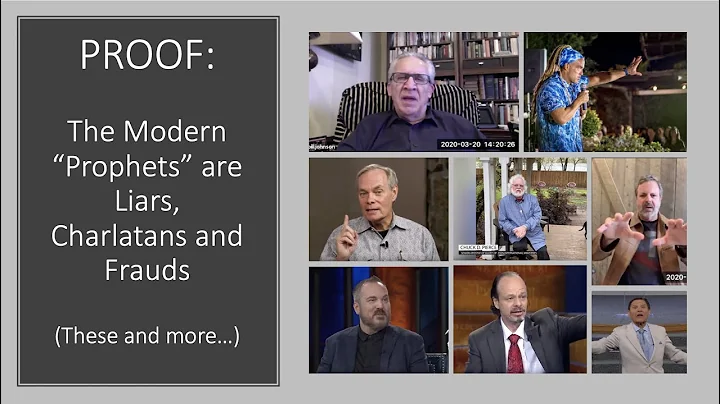 The Modern Prophets and Faith Healers Utterly Dest...