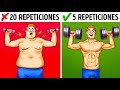 6 Errores que cometes a la hora de entrenar