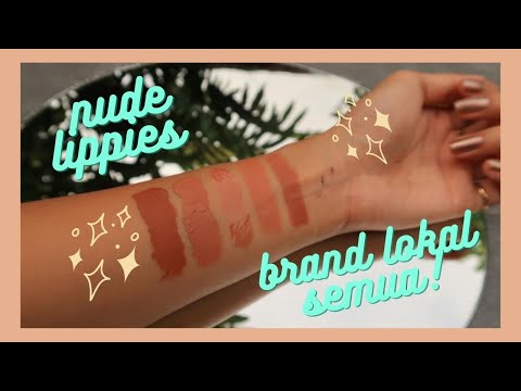 Hallo😊 ini dia rekomendasi warna lip cream nude kecoklatan yang bisa cocok di semua skintone termas. 