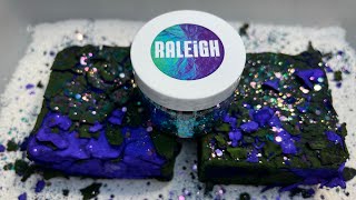RALEIGH’S GLITTER // DEEP BLURPLE DYED GYM CHALK // ASMR // SATISFYING VIDEOS // @asmrstudioco screenshot 5