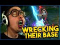 WRECKING THEIR BASE DOWN THAT'S THE NAME OF THE GAME | Trick2g
