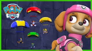 PAW Patrol Pups Skydiving Rescue and MORE! | PAW Patrol | Cartoons for Kids Compilation