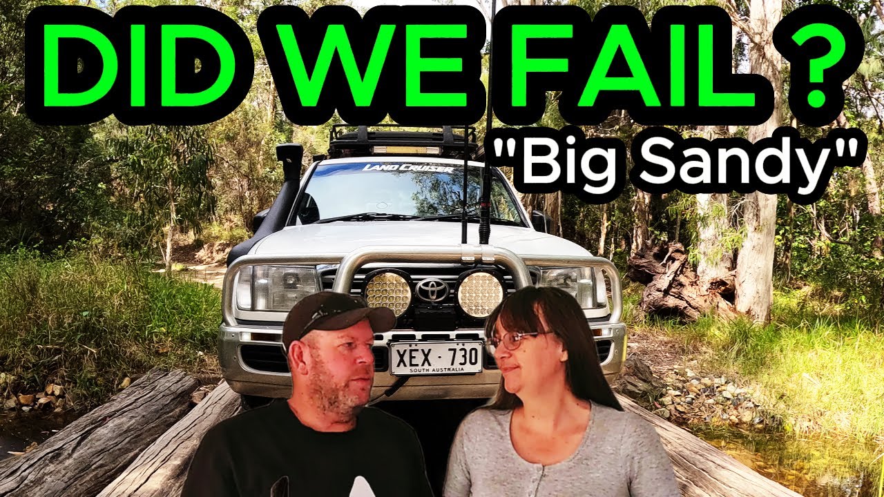 DID WE FAIL? We tackle Big Sandy & Explore Byfield National Park, 4WD Beach Adventure Queensland