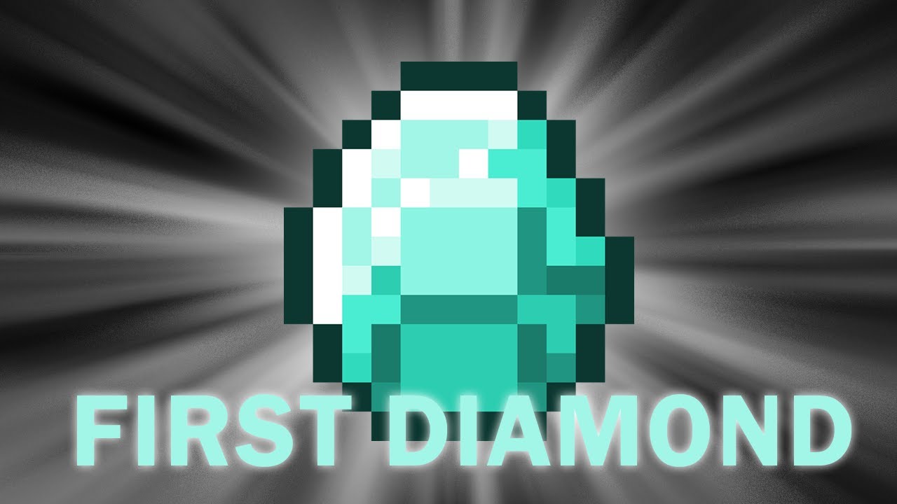 I FOUND MY FIRST DIAMOND IN MINECRAFT!! (MUST WATCH) - YouTube