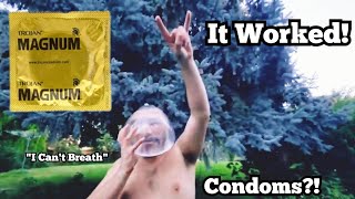 We Dropped A Condom On His Head!