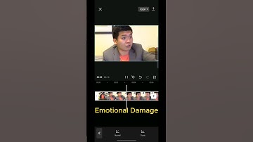 📹[50 sec] How to do Smooth Slow Motion #shorts #tutorial #slowmotion #capcut #edit #emotionaldamage