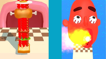 Sandwich Runner   Gameplay Walkthrough   All Levels IOS, Android