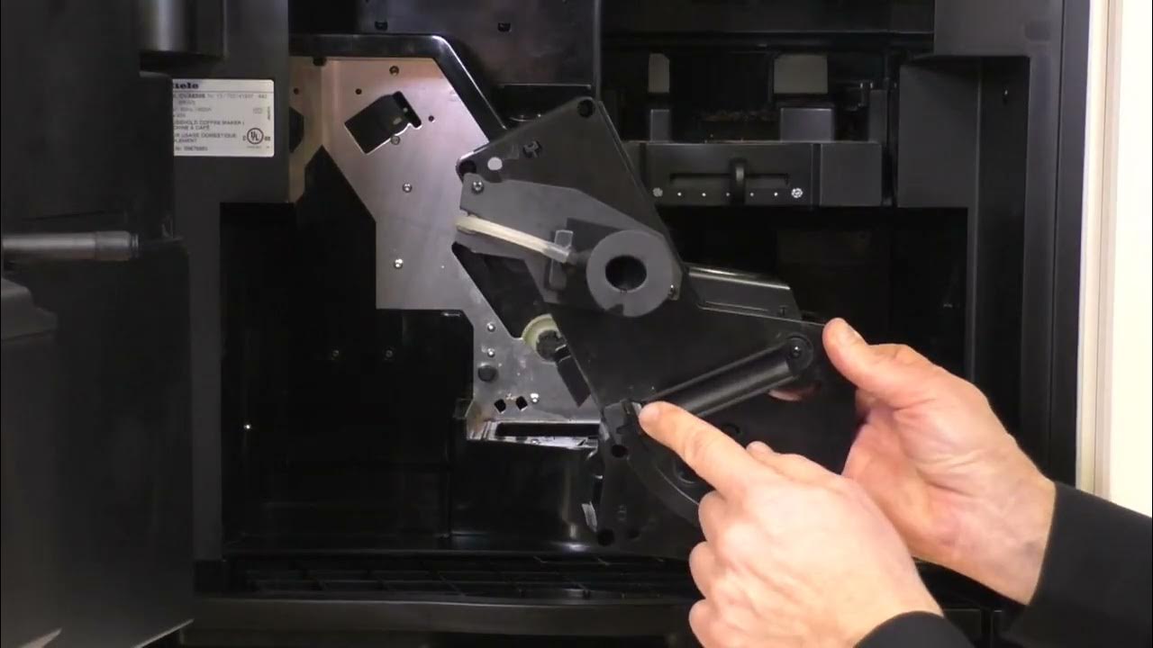 How to clean the brew unit of your Miele builtin coffee machine and