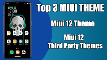 Top 3 Miui 12 Themes For any Redmi Mi and Poco Devices. Third party Miui 12 Themes. Official Link.