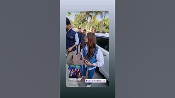 IAS Abhishek Singh and rakul preet Singh at Daulat Ram College