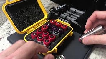 Barrel Flashlight Programming H17F - Checking your Battery Life