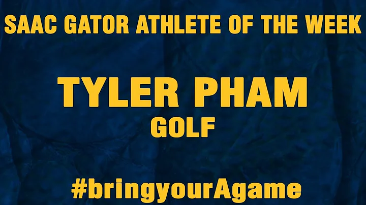 SAAC Gator Athlete of the Week Tyler Pham (9.2.19)