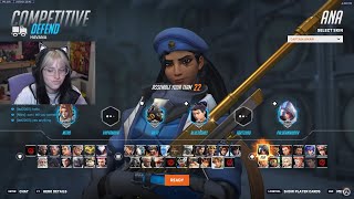 JUNO MAIN! Aspen Juno + Ana Overwatch 2 Gameplay Season 18