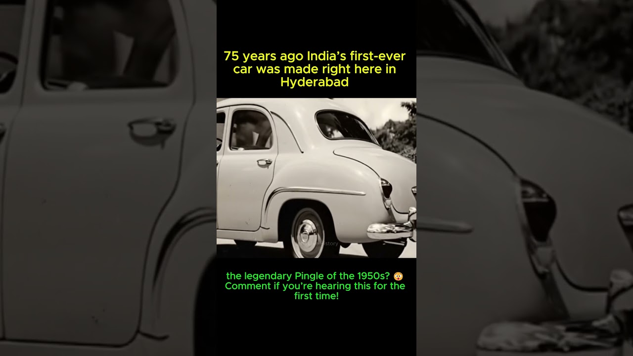 75 YEARS AGO - India’s First Car — Hyderabad’s Forgotten Pingle (1950) 