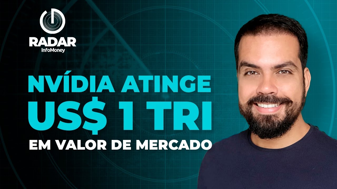 Nvídia atinge US$ tri em valor de Mercado