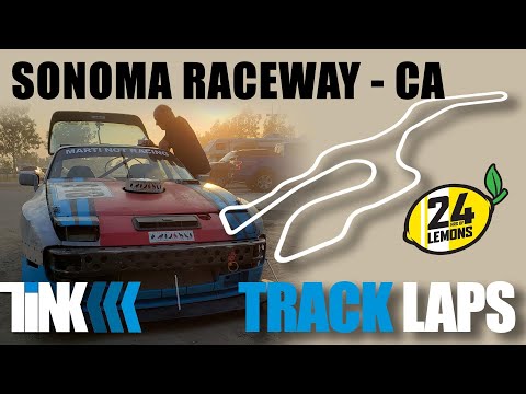 Track lap at Sonoma