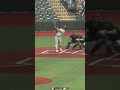 Dario Gomez leaps over the wall to rob a home run! Play of the Day June 10  #mlb #frontierleague