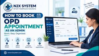 How to Manage Pending OPD Appointments & Patient Billing in Hospital Management System | N2X HMS screenshot 1