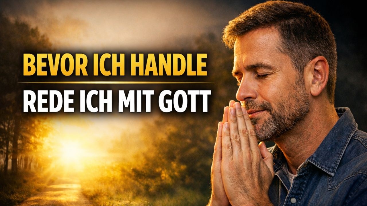 Bete nach dem Aufwachen so, und Gott erhellt jeden Schritt deines Tages | Morgengebet um Weisheit