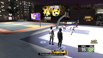 Running park with randoms on 2K20