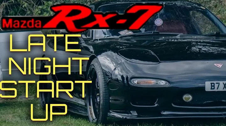 MAZDA RX7 FD3S EFINI 13B REW COLD START UP ROTARY ENGINE SOUND (Project Lambert.FD)