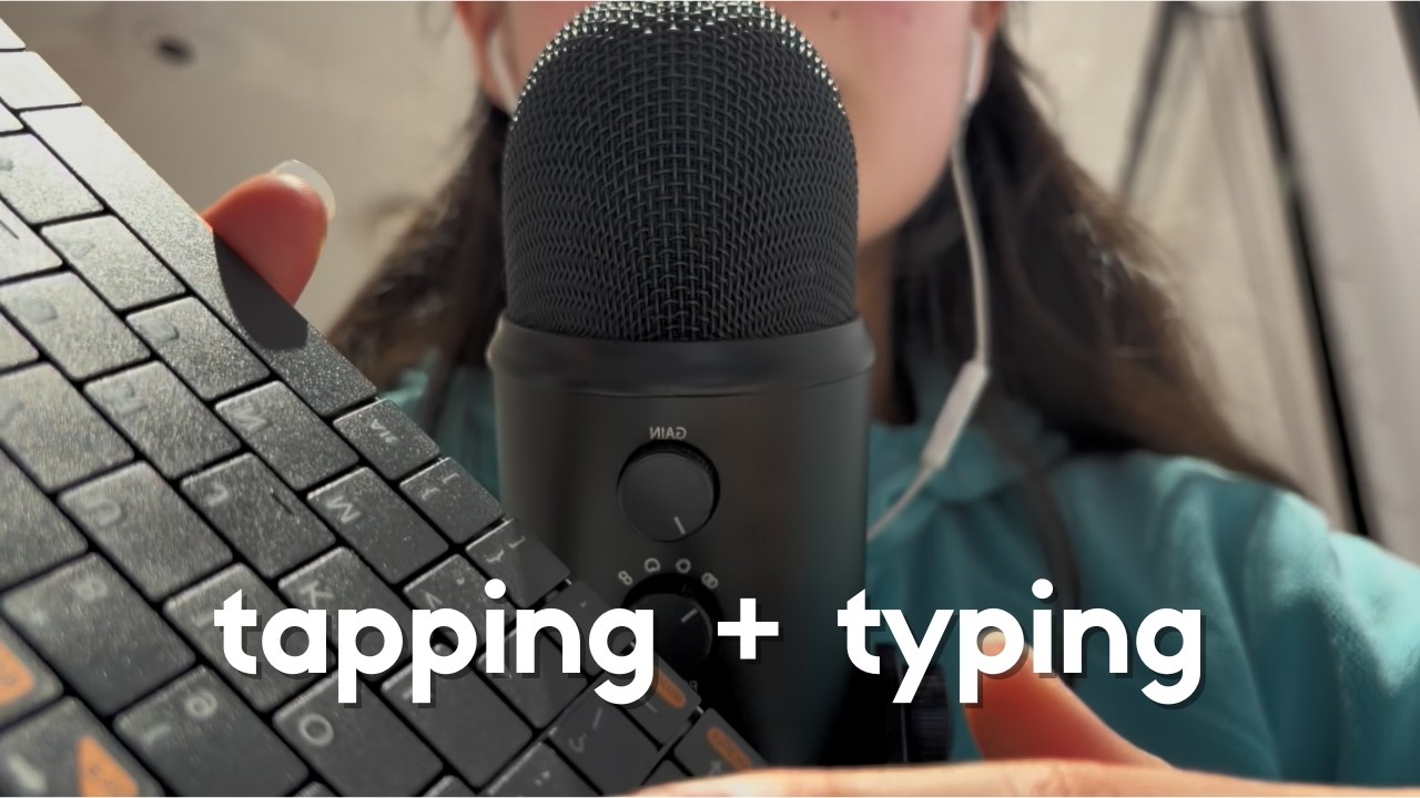 ASMR Screen Tapping & Keyboard Typing for Sleep🌙