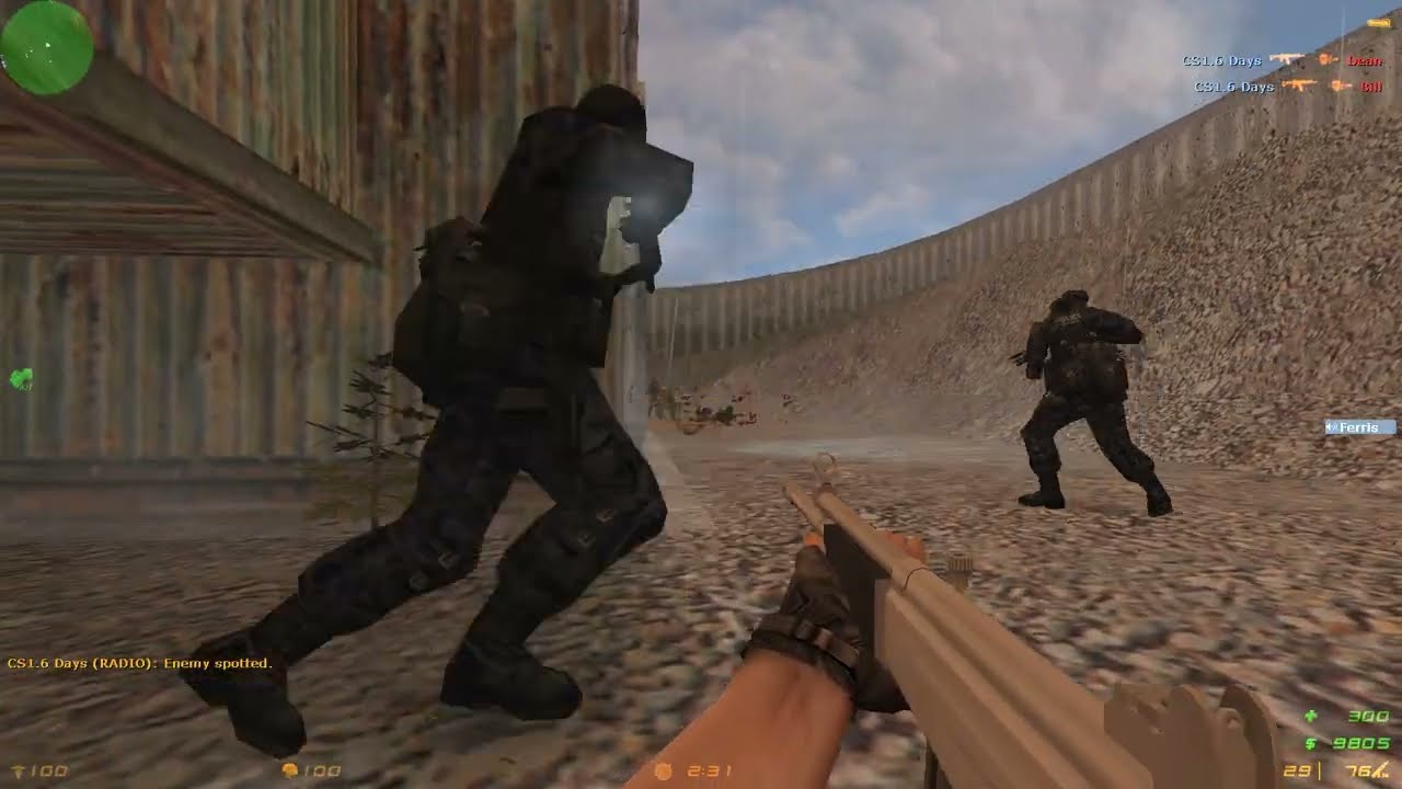 Counter-Strike 1.6 | Day 1460 | Map : de_quarry_cz (CT)