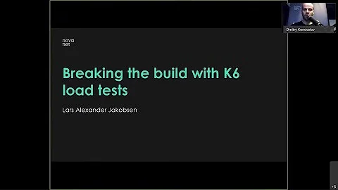 Breaking the build with K6 load tests - Lars Jakobsen - NDC Oslo 2020