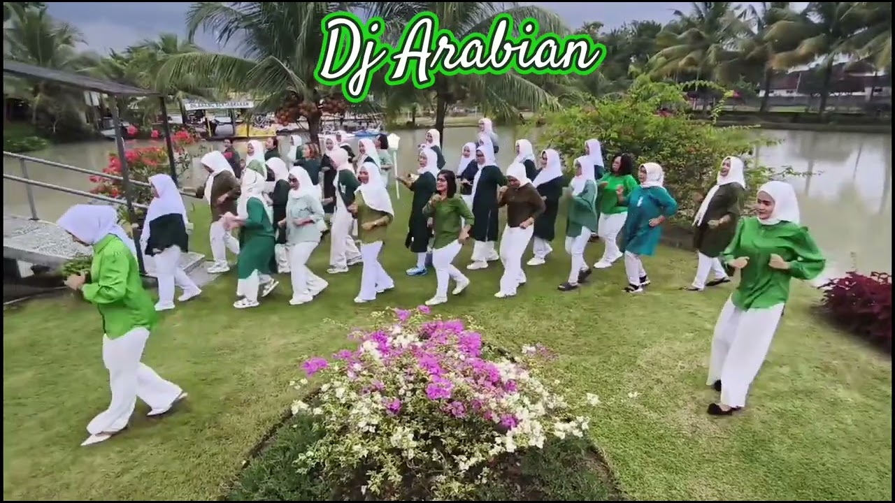 Dj Arabian// Ramadhan tiba //senam kreasi // Choreo By Coach Puspita