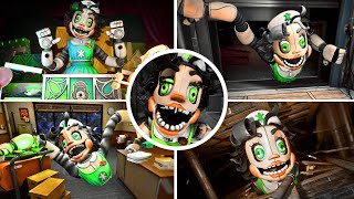 FNAF: Secret of the Mimic - Dollie ALL Secrets Jumpscares + Hack Scene