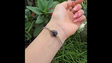 Vòng hồ ly Thạch Anh Tóc Đen #shortsvideo