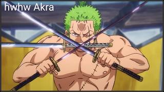 One Piece AMV Roronoa Zoro ~ Rap Do Zoro
