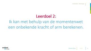 NaSk1 - Nova 4 vmbo-KGT - H6 - Werktuigen - Rekenen met de momentenwet voor een onbekende kracht/arm