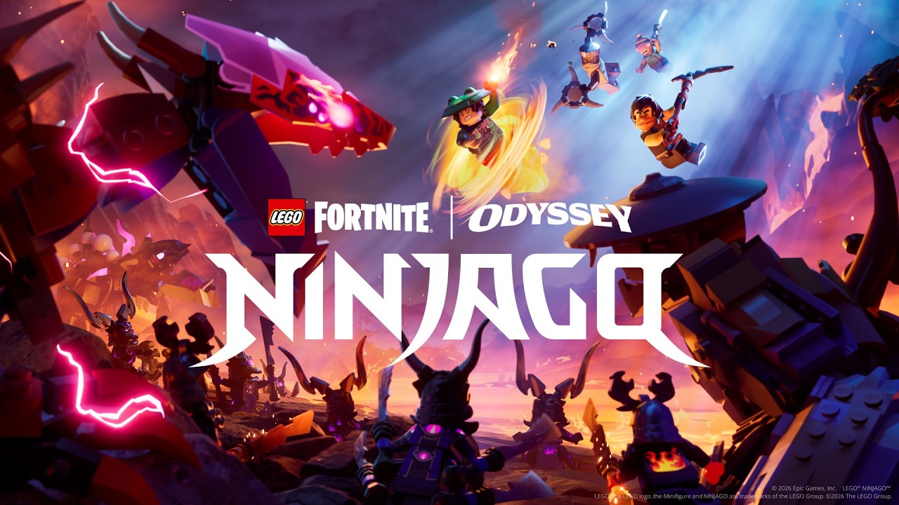 LEGO Fortnite NINJAGO: Embers of Chaos Gameplay Trailer