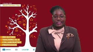 Message by Dr. Dianne Abel-Jeffrey, Chief Education Officer | World Teachers&#39; Day 2025