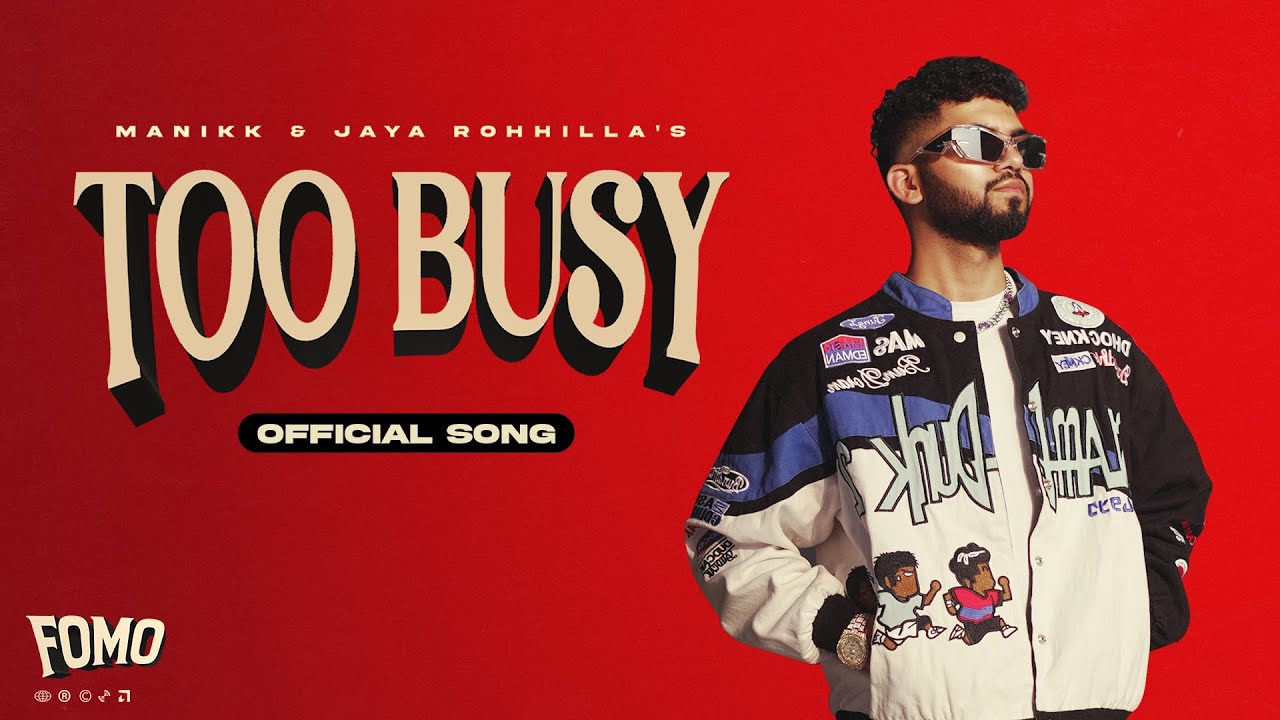 Watch Manikk | Jaya Rohilla - Too Busy (Official Audio) on YouTube Watch Manikk | Jaya Rohilla - Too Busy (Official Audio) on YouTube