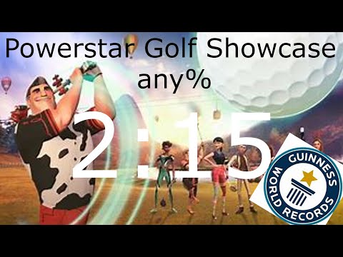 Powerstar Golf Showcase Event *World Record* Speedrun RTA 2:15