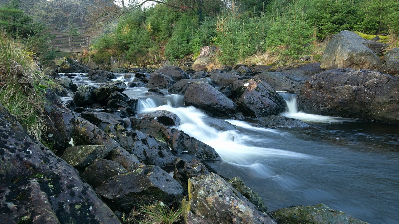 Dob Gill below Harrop Tarn, Thirlmere, Cumbria - a short timelapse (4K)