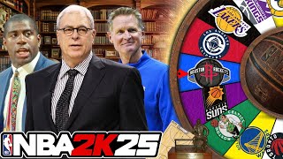 Wheel of NBA Coaches