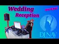 Fusion wedding reception  anu weds joel  sept 2023  dj nav entertainments