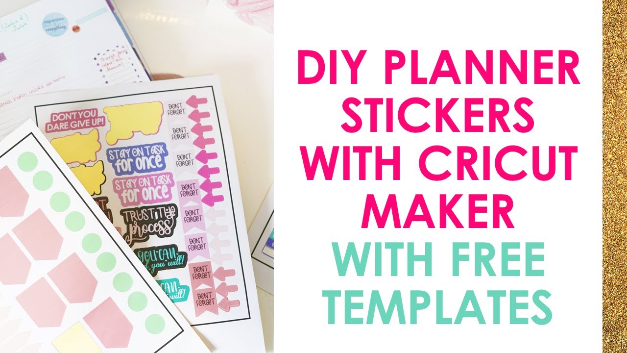 Make Your Own Planner Stickers with Cricut — Liz on Call