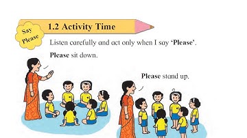 Chapter 1.2 Activity Time | Subject English | 2nd Class