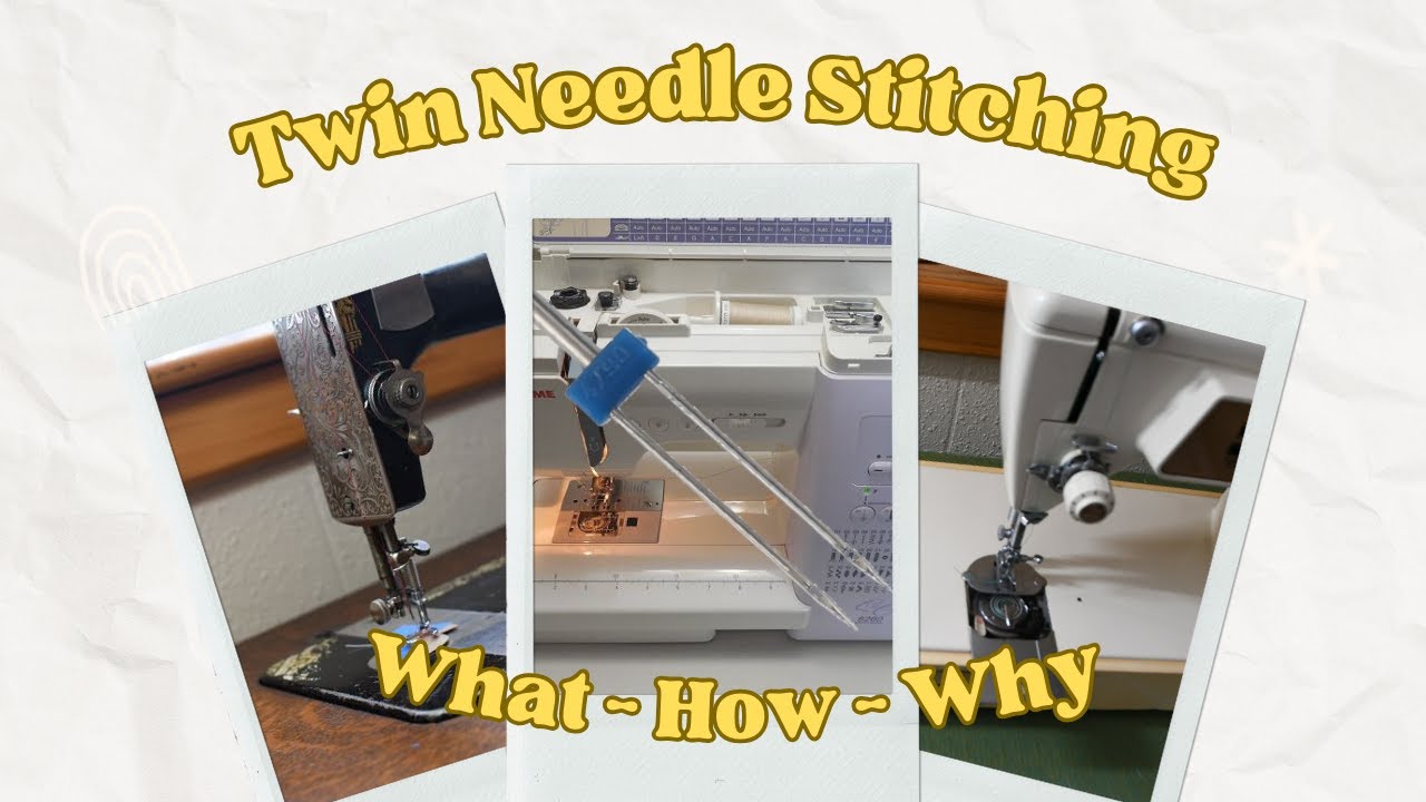 Singer Heavy Duty 4423 36 How to Thread a Twin Needle 