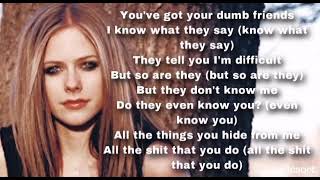 Avril Lavigne - My Happy Ending (Lyrics | Dirty Version)