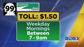 Information VIDEO: SR 99 tunnel tolling starts Saturday Guide
