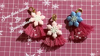 Snowflake Tassels Ft. HappyCrafterShop GDT Project  | BeadCraftbabe