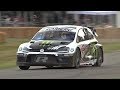 Petter Solberg's incredible 570HP Volkswagen Polo R WRX Hill Climb Run @ FOS Goodwood 2019